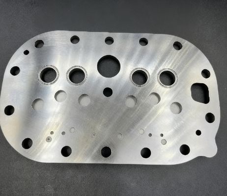 Endüstriyel Paslanmaz Çelik Vadisi Tekerlek Valf Plağı Kompresör Valf Plağı