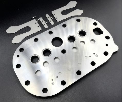 Endüstriyel Paslanmaz Çelik Vadisi Tekerlek Valf Plağı Kompresör Valf Plağı